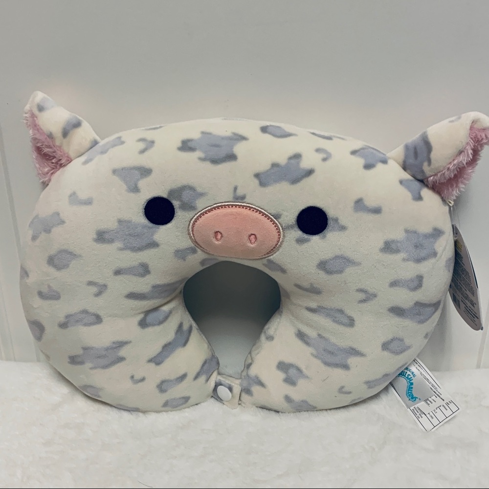 Squishmallow Rosie Pig 🐷, Neck Cushion Pillow, 12” New